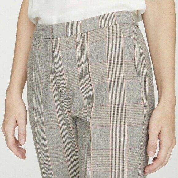NEW Brochu Walker Gwinn Crop Pants Petra Plaid Small - Picture 5 of 6